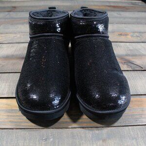 UGG Women's Classic Ultra Mini Mirror Ball Boot